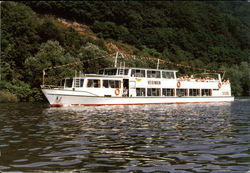 Fahrgastschiff MS "Heisingen" Boats, Ships Postcard Postcard