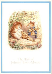 The Tale of Johnny Town-Mouse - Beatrix Potter Postcard