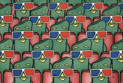 Gumby by Art Clokey, 1986 Cartoons Postcard Postcard