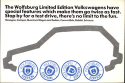 Volkswagen Wolfsburg Edition Postcard