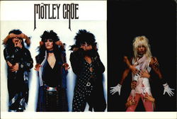 Motley Crue Postcard