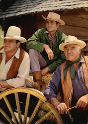 Bonanza; Ben Hoss and Little Joe Postcard