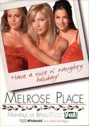 Melrose Place Movie and Television Advertising Postcard Postcard