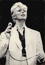 David Bowie Postcard