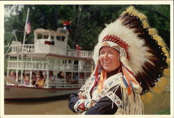 Chief Halftown, Dutch Wonderland Postcard