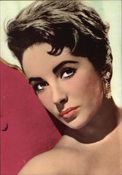 Elizabeth Taylor Postcard