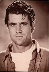 Mel Gibson Postcard