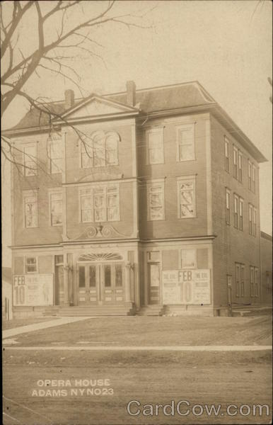 Opera House Adams New York