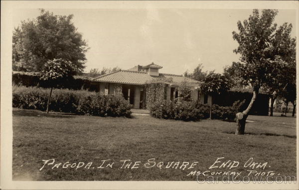 Pagoda in The Square Enid Oklahoma