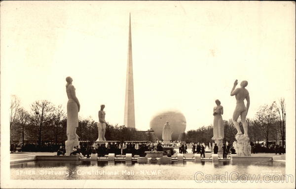 Statuary, Constitution Mall, New York World's Fair