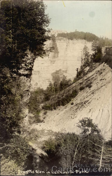 Down the Glen in Letchwork Park Castile New York