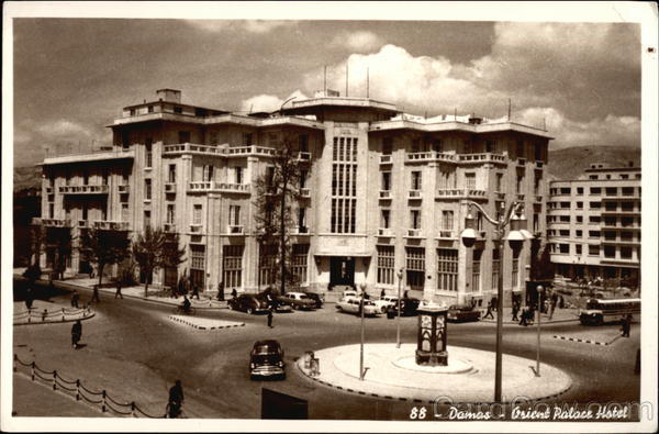 Orient Palace Hotel Damascus Syria Middle East