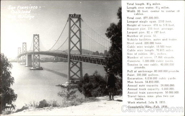 San Francisco-Oakland Bay Bridge California