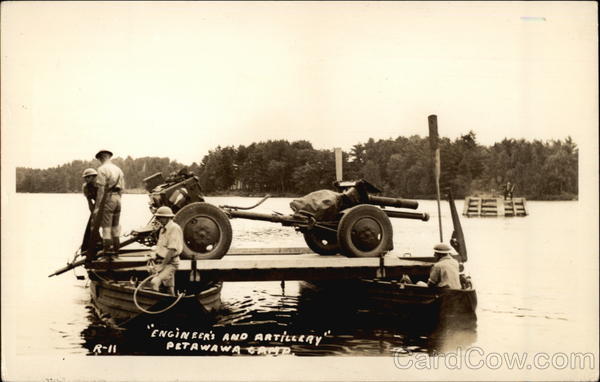 Engineer's and Artillery, Petawawa Camp ON Canada Ontario