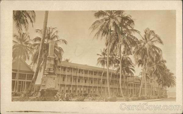 Aspinwall Monument and Washington House Colon Panama