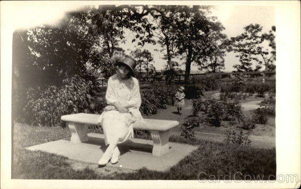 Alice at Washington Headquarters, 1924 Valley Forge Virginia