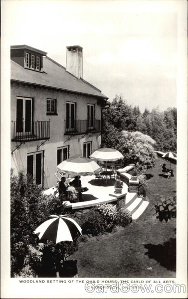 The Guild of All Arts - Woodland Setting of The Guild House Scarborough ON Canada