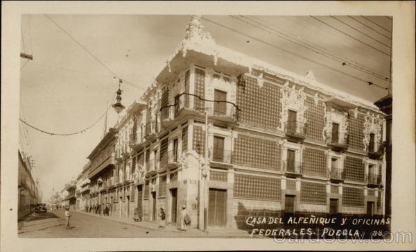 Casa del Alfenique y Oficinas Federales Puebla Mexico