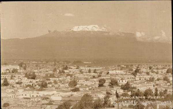 Panorama-Puebla Mexico