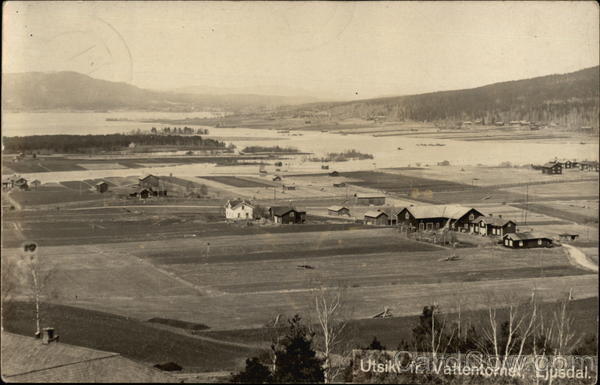 Utsikt fr. Vttentornet Ljusdal Sweden