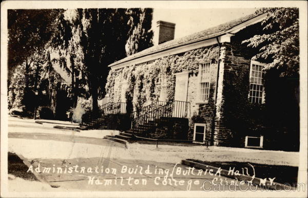 Administration Building (Buttrick Hall) Hamilton College Clinton New York