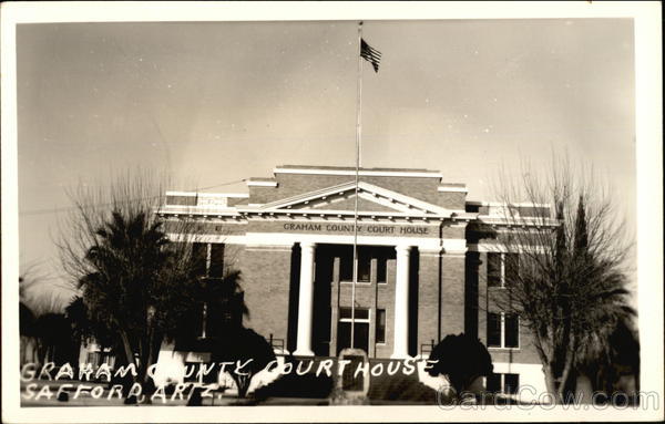 Graham County Courthouse Safford Arizona