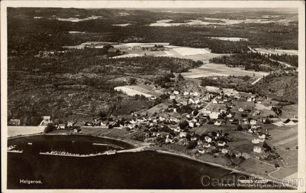 View of Helgeroa Norway