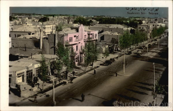 Shahreza Street Tehran Iran Middle East