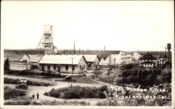 Teck-Hughes Mines Kirkland Lake ON Canada Ontario