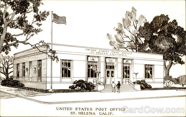 United States Post Office Saint Helena California