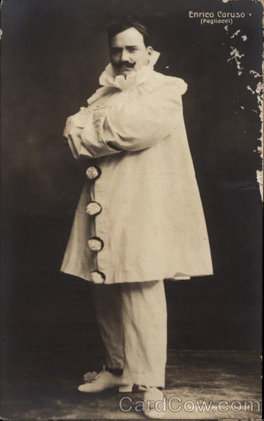 Enrico Caruso in Clown Suite Actors
