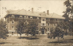 Miami University - Hepburn Hall, East Side Oxford, OH Postcard Postcard