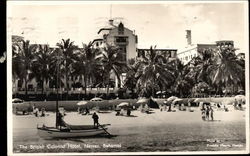 The British Colonial HOtel Nassau, Bahamas Caribbean Islands Postcard Postcard