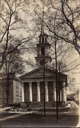 Congregational Church New Milford, CT Postcard Postcard