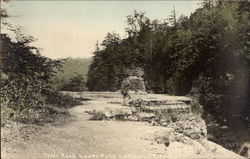 Table Rock, Lower Falls, Letchworth State Park Postcard