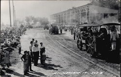 Traction Engine Rally Postcard