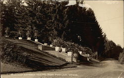 East Entrance to City Park Portland, OR Postcard Postcard