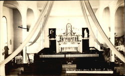 Church Organ Postcard