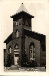 Catholic Church Blairsville, PA Postcard Postcard