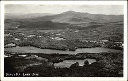 Blaisdell Lake Sutton, NH Postcard Postcard