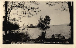 Moosehead Lake from Beaver Creek Tenting Grounds Greenville, ME Postcard Postcard