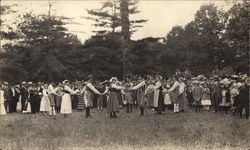 Native Costumed Dancers Postcard