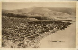 Aerial View of Dawson City Yukon Canada Yukon Territory Postcard Postcard