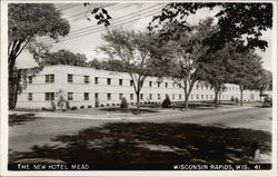 The New Hotel Mead Wisconsin Rapids, WI Postcard Postcard