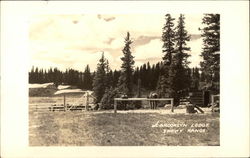 At Brooklyn Lodge, Snowy Range Postcard