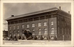 Masonic Temple Postcard
