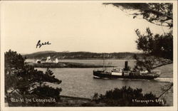 Utsikt Fra Langesund Postcard