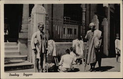 Bombay Beggars Postcard