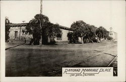 Ramona's Marriage Palace Postcard