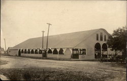 Skating Rink Postcard